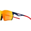 Lunettes Trail|Lunettes Trail-Running<Red Bull Spect Lunettes de soleil Fuse Matt Blue Red Brown Red Mirror