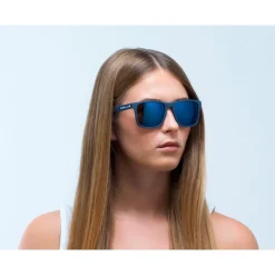 Clearance Lunettes de soleil Leap Matt Dark Blue Smoke Blue Mirror Polarized Femme Lunettes Polarisées|Lunettes Femme