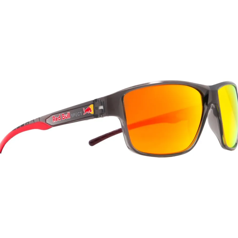 New Lunettes de soleil Chess Shiny X'Tal Grey Red Brown Red Orange Mirror Polarized Femme Lunettes Femme|Lunettes Polarisées
