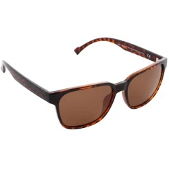Discount Lunettes de soleil Cary Shiny Havana Brown Lunettes Polarisées