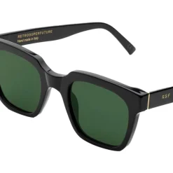 Lunettes Femme<Retro Super Future Lunettes de soleil Giusto Black Green