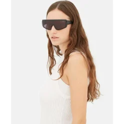 Lunettes Femme<Retro Super Future Lunettes de soleil Zed Black Black
