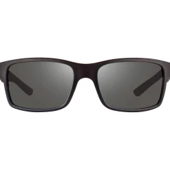 Lunettes Femme|Lunettes Polarisées<Revo Lunettes de soleil Crawler XL Matte Black Serilium Graphite Polarized