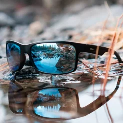 Lunettes Femme|Lunettes Polarisées<Revo Lunettes de soleil Crawler XL Matte Black Serilium Graphite Polarized