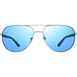 Lunettes Polarisées<Revo Lunettes de soleil Conrad Chrome Serilium Blue Water Polarized