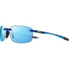 Hot Lunettes de soleil Descend N Crystal Blue Serilium+ Blue Water Polarized Femme Lunettes Femme|Lunettes Polarisées