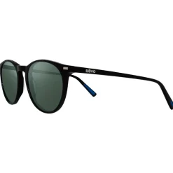 Lunettes de soleil Sierra Black Crystal Smoke Green Polarized Femme Lunettes Femme|Lunettes Polarisées