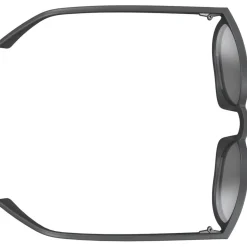 Lunettes Femme|Lunettes Polarisées<Scott Lunettes de soleil Riff Black Matt Grey Eco Polarized