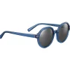 Lunettes Photochromiques|Lunettes Femme<Serengeti Lunettes de soleil Joan Shiny Transparent Fed Blue Mineral Polarized Smoke