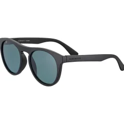 Lunettes de soleil Kingman Matte Black Saturn Polarized Petrol Blue Lunettes Photochromiques|Lunettes Polarisées