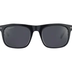 Online Lunettes de soleil Charlton Shiny Black Polarized Smoke Lunettes Photochromiques|Lunettes Polarisées