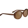 Lunettes Photochromiques|Lunettes Femme<Serengeti Lunettes de soleil Bacall Shiny Crystal Caramel Brown Drivers Gradient