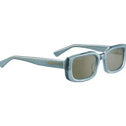 New Lunettes de soleil Nicholson Shiny Crystal Blue Mineral Polarized 555nm Femme Lunettes Photochromiques|Lunettes Femme