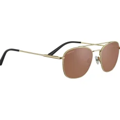 Clearance Lunettes de soleil Carroll Matte Light Gold Polarized Drivers Lunettes Photochromiques|Lunettes Polarisées