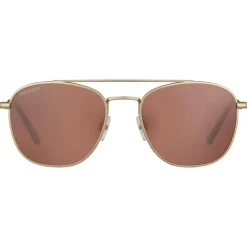 Clearance Lunettes de soleil Carroll Matte Light Gold Polarized Drivers Lunettes Photochromiques|Lunettes Polarisées