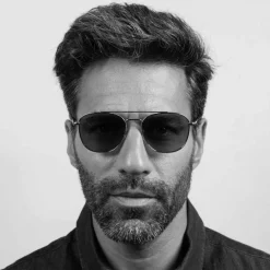 Clearance Lunettes de soleil Carroll Matte Light Gold Polarized Drivers Lunettes Photochromiques|Lunettes Polarisées