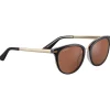 Outlet Lunettes de soleil Jodie Shiny Black Light Gold Drivers Femme Lunettes Photochromiques|Lunettes Femme