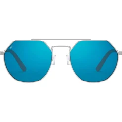Best Lunettes de soleil Shelby Shiny Silver Spirit Polarized 555nm Blue Femme Lunettes Polarisées|Lunettes Photochromiques