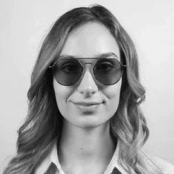 Best Lunettes de soleil Shelby Shiny Silver Spirit Polarized 555nm Blue Femme Lunettes Polarisées|Lunettes Photochromiques