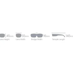 Lunettes Polarisées<Smith Lunettes de soleil Lowdown 2 Matte Black Chromapop Polarized Blue Mirror
