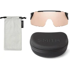 Lunettes Trail|Lunettes Trail-Running<Smith Lunettes de soleil Attack Mag Mtb Matte Black Chromapop Red Mirror
