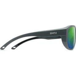 Lunettes Femme|Lunettes Polarisées<Smith Lunettes de soleil Outrigger Matte Slate Chromapop Polarized Green Mirror