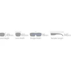 Sale Lunettes de soleil Lowdown XL 2 Matte Black Chromapop Polarized Blue Mirror Femme Lunettes Femme|Lunettes Polarisées