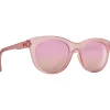 Lunettes Femme<Spy Lunettes de soleil Boundless Matte Translucent Rose Bronze Rose Quartz Spectra Mirror