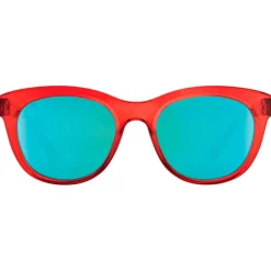 Online Lunettes de soleil Boundless Translucent Red Bronze Light Blue Spectra Mirror Femme Lunettes Femme