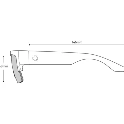 Lunettes Femme<Spy Lunettes de soleil Cyrus 50/50 Matte Black Ice Happy Gray Gree Dark Blue Spectra Mirror