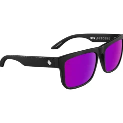Hot Lunettes de soleil Discord Slayco Matte Black Viper Happy Bronze Purple Spectra Femme Lunettes Femme