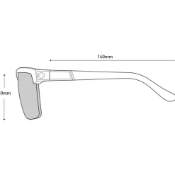 Lunettes Femme<Spy Lunettes de soleil Flynn 50/50 Matte Blue Matte White Happy Gray Green Blue Mirror