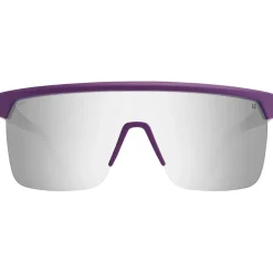 Hot Lunettes de soleil Flynn 50/50 Matte Purple Matte Black Happy Bronze Platinum Mirror Femme Lunettes Femme