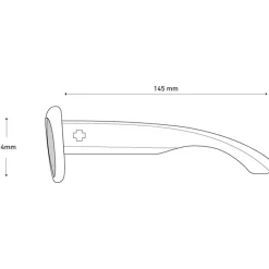 Clearance Lunettes de soleil Hangout Translucent Watermelon Gray Femme Lunettes Femme