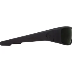 Clearance Lunettes de soleil Logan Soft Matte Black HD Plus Gray Green Femme Lunettes Femme