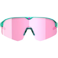 Clearance Lunettes de soleil Lake Victoria Small Transparent Turquoise Pink Multi Femme Lunettes Femme