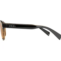 Lunettes Femme|Lunettes Polarisées<Zeal Lunettes de soleil Dawn Black Tortoise Ellume Polarized Dark Grey