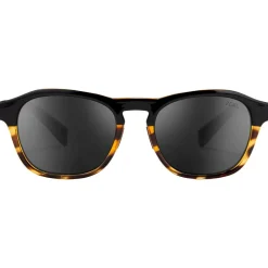 Lunettes Femme|Lunettes Polarisées<Zeal Lunettes de soleil Dawn Black Tortoise Ellume Polarized Dark Grey