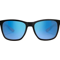 Hot Lunettes de soleil Fremont Matte Black Ellume Polarized Horizon Blue Femme Lunettes Femme|Lunettes Polarisées