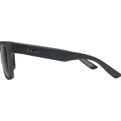 Lunettes Polarisées|Lunettes Femme<Zeal Lunettes de soleil Howland Matte Black Ellume Dark Grey Polarized