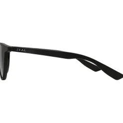 Lunettes Femme|Lunettes Polarisées<Zeal Lunettes de soleil Juno Matte Black Ellume Polarized Dark Grey