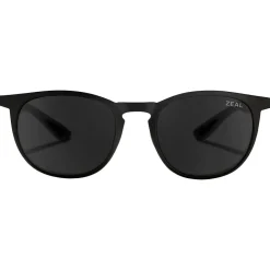 Lunettes Femme|Lunettes Polarisées<Zeal Lunettes de soleil Juno Matte Black Ellume Polarized Dark Grey