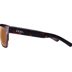 Lunettes Polarisées<Zeal Lunettes de soleil Kittredge Matte Brown Havana Ellume Polarized Copper