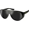 Lunettes Femme|Lunettes Polarisées<Zeal Lunettes de soleil Selkirk Matte Black Ellume Polarized Dark Grey