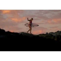 Clearance Maillot de bain Surfkini 2023 Pink Gradient Boardshort - Maillot De Bain