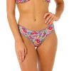 New Maillot de bain Las Flores Cheeky Hipster Bikini Bottom Multico Boardshort - Maillot De Bain