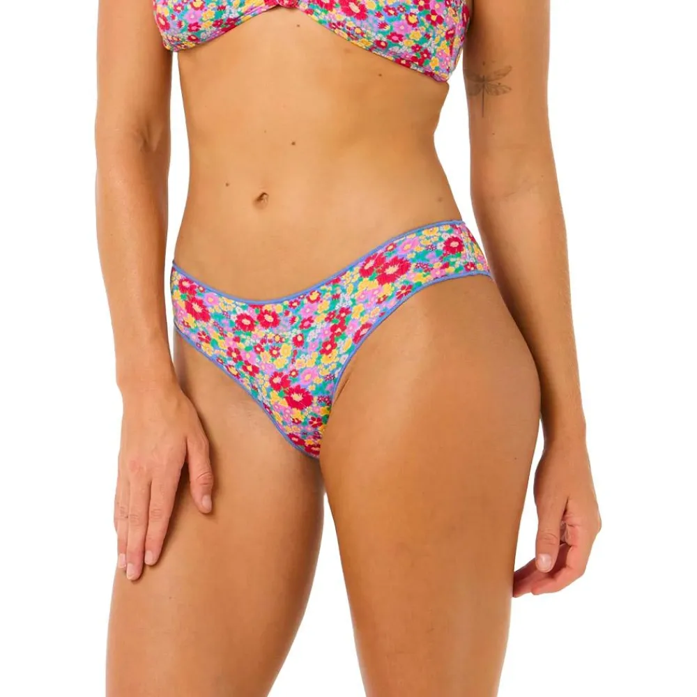 New Maillot de bain Las Flores Cheeky Hipster Bikini Bottom Multico Boardshort - Maillot De Bain