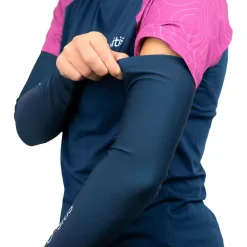 Manchettes de trail Origin Marine Prune T-Shirt Trail|Vêtements De Trail