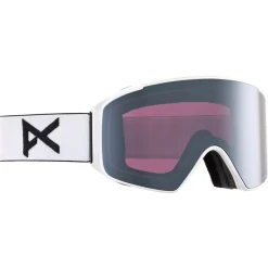 Masques Femme|Masques Homme<Anon Masque de Ski M4S Cylindrical MFI White Perceive Sunny Onyx + Perceive Variable Violet