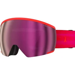 Outlet Masque de Ski Redster L Hd Red Tension Performance Pink Copper Hd Femme Masques Femme|Masques Homme